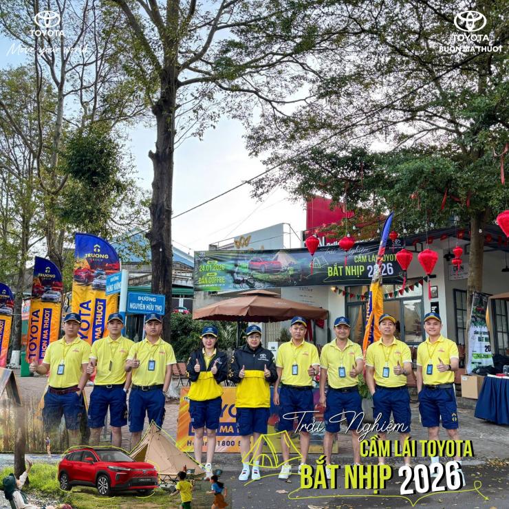 DẤU ẤN SỰ KIỆN TRẢI NGHIỆM LÁI THỬ TOYOTA TẠI CƯ M’GAR