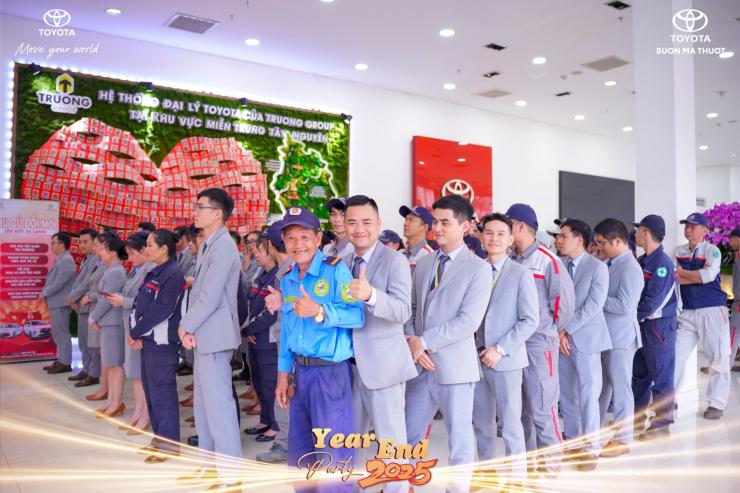 ĐÊM TIỆC TẤT NIÊN TOYOTA BUÔN MA THUỘT – GẮN KẾT NỘI LỰC, HƯỚNG TỚI CHẶNG ĐƯỜNG MỚI