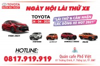 NGÀY HỘI LÁI THỬ XE TOYOTA