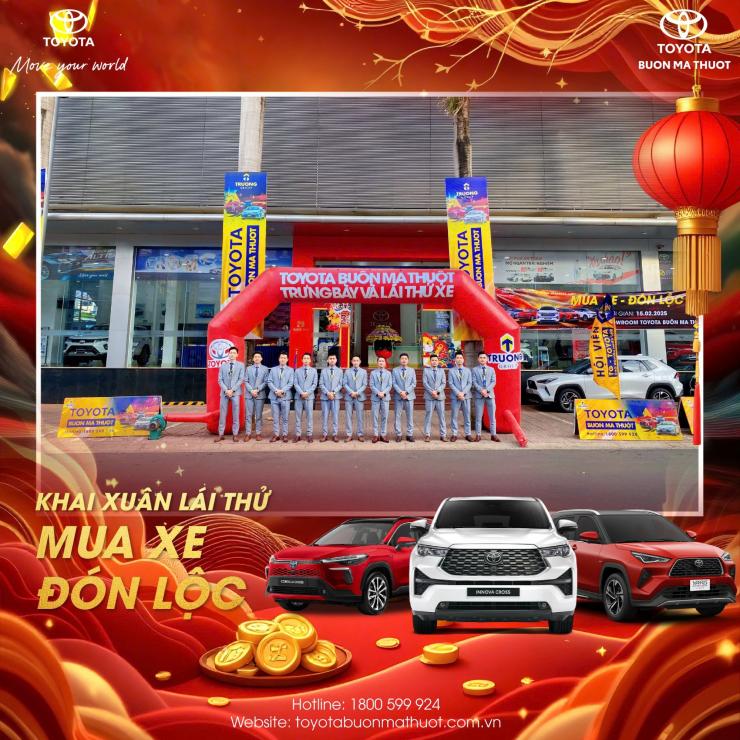 TRẢI NGHIỆM LÁI THỬ CÙNG TOYOTA BUÔN MA THUỘT