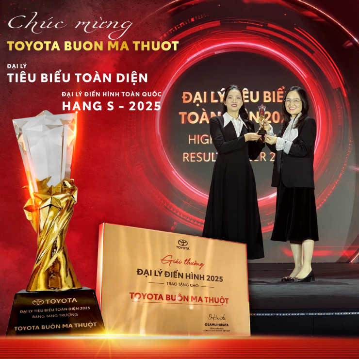 TOYOTA BUÔN MA THUỘT - TOP 4 ĐẠI LÝ TIÊU BIỂU TOÀN DIỆN TOÀN QUỐC 2025