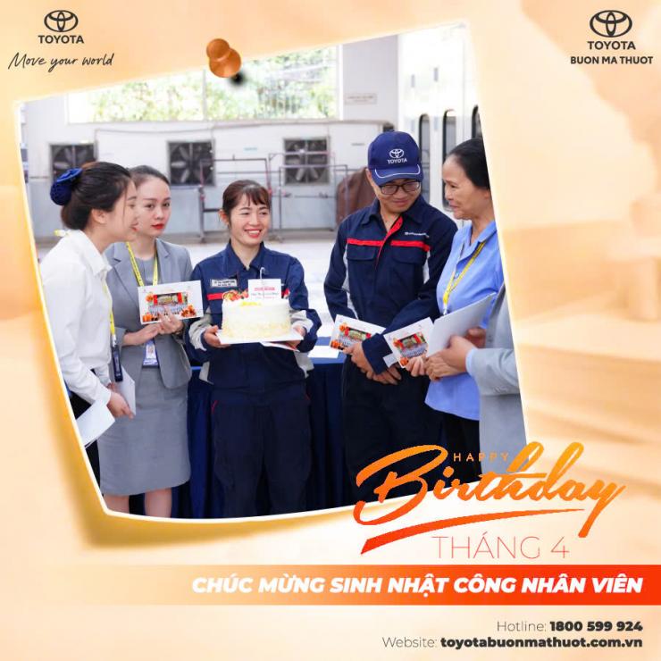 CHÚC MỪNG SINH NHẬT NHÂN VIÊN THÁNG 4 – GẮN KẾT TỪ NHỮNG ĐIỀU Ý NGHĨA NHẤT