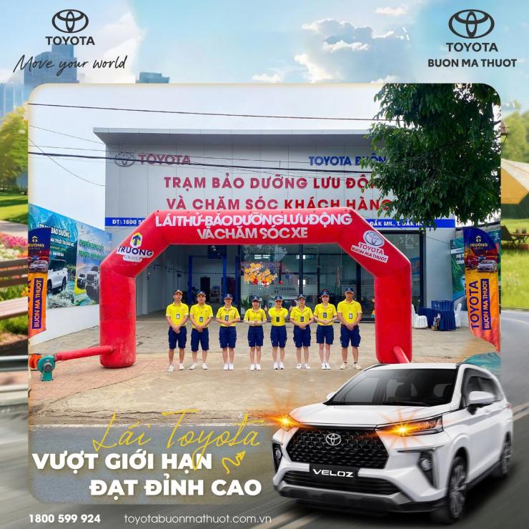 SỰ KIỆN LÁI THỬ TOYOTA TẠI ĐẮK MIL – ĐANG DIỄN RA SÔI ĐỘNG