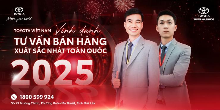 TOYOTA TRUONG GROUP DẪN ĐẦU – TOP TƯ VẤN BÁN HÀNG XUẤT SẮC TOÀN QUỐC 2025