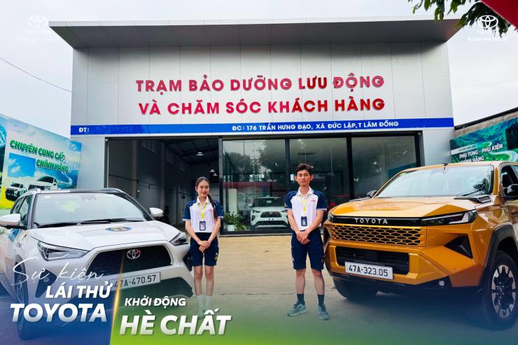 TOYOTA BUÔN MA THUỘT TRÂN TRỌNG CẢM ƠN QUÝ KHÁCH HÀNG ĐẮK MIL THAM GIA SỰ KIỆN LÁI THỬ TOYOTA