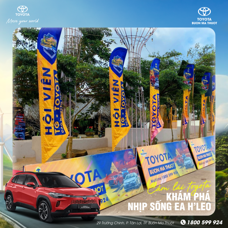 CẢM ƠN QUÝ KHÁCH HÀNG ĐÃ THAM DỰ SỰ KIỆN LÁI THỬ XE TOYOTA TẠI EA H’LEO