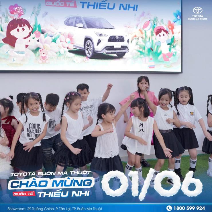 TOYOTA BUÔN MA THUỘT TỔ CHỨC QUỐC TẾ THIẾU NHI 1/6 – GỬI YÊU THƯƠNG ĐẾN CÁC THIÊN THẦN NHỎ
