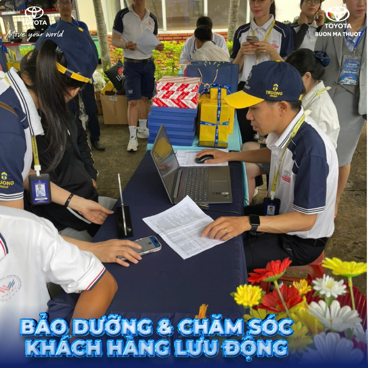 DỊCH VỤ TẬN NƠI – TRẢI NGHIỆM THỰC TẾ CÙNG TOYOTA BUÔN MA THUỘT TẠI TRƯỜNG CAO ĐẲNG ĐẮK LẮK