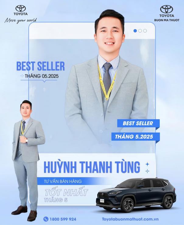 VINH DANH TƯ VẤN BÁN HÀNG XUẤT SẮC THÁNG 05.2025