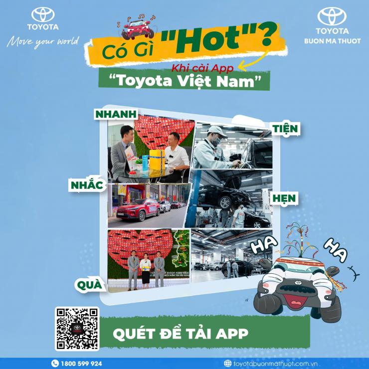 KHÁM PHÁ LỢI ÍCH KHI SỬ DỤNG ỨNG DỤNG TOYOTA VIỆT NAM