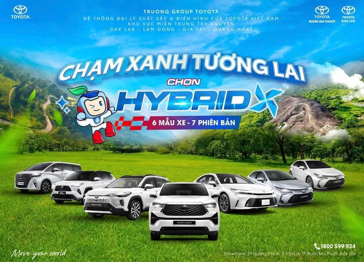 CHẠM XANH TƯƠNG LAI – TRẢI NGHIỆM HYBRID CÙNG TG – TOYOTA