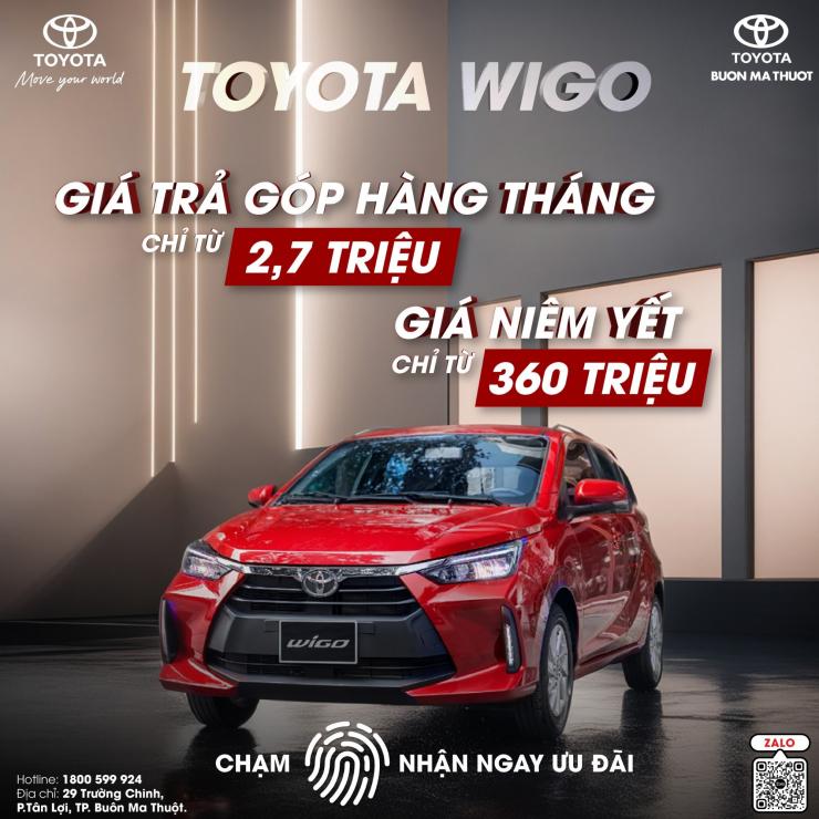 WIGO 2023 - TRANG BỊ NHIỀU HƠN NHƯNG GIÁ HẠT DẺ HƠN