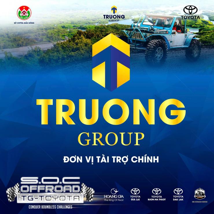 TRUONG GROUP - NHÀ TÀI TRỢ KIM CƯƠNG ĐỒNG HÀNH CÙNG GIẢI ĐUA S.O.C OFFROAD TG-TOYOTA DAK NONG 2024