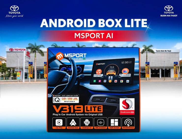 ANDROID BOX LITE: GIẢI PHÁP NÂNG CẤP MÀN HÌNH ZIN Ô TÔ THÔNG MINH
