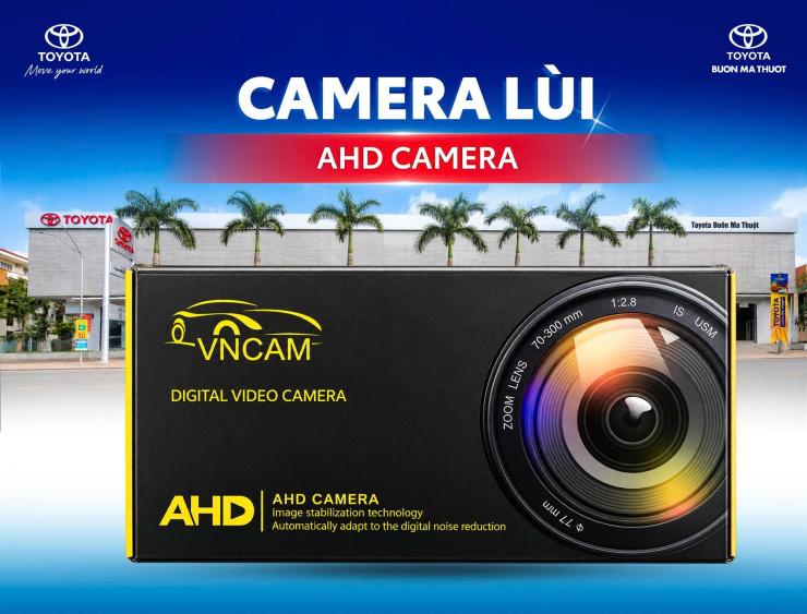 CAMERA LÙI AHD: HỖ TRỢ QUAN SÁT PHÍA SAU XE AN TOÀN HƠN