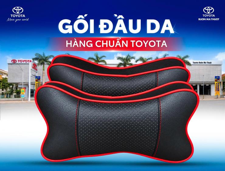 GỐI TỰA ĐẦU DA: PHỤ KIỆN TIỆN ÍCH HỖ TRỢ TRẢI NGHIỆM NGỒI XE THOẢI MÁI