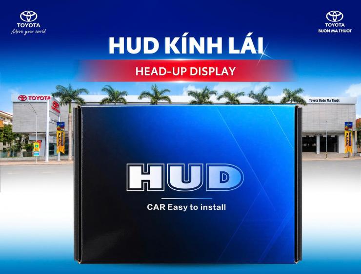 HUD KÍNH LÁI VIETMAP: GIẢI PHÁP HỖ TRỢ QUAN SÁT THÔNG TIN TRÊN XE