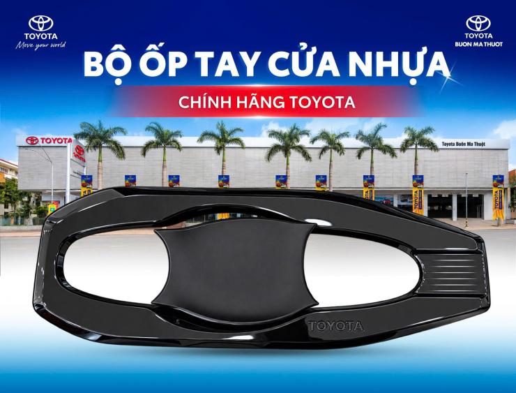 BỘ ỐP TAY CỬA NHỰA TOYOTA: PHỤ KIỆN BẢO VỆ VÀ HOÀN THIỆN NGOẠI THẤT XE