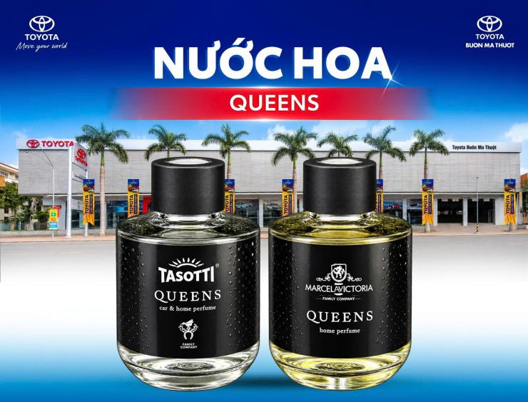 TASOTTI QUEENS: 12 LỰA CHỌN MÙI HƯƠNG CHO KHOANG XE