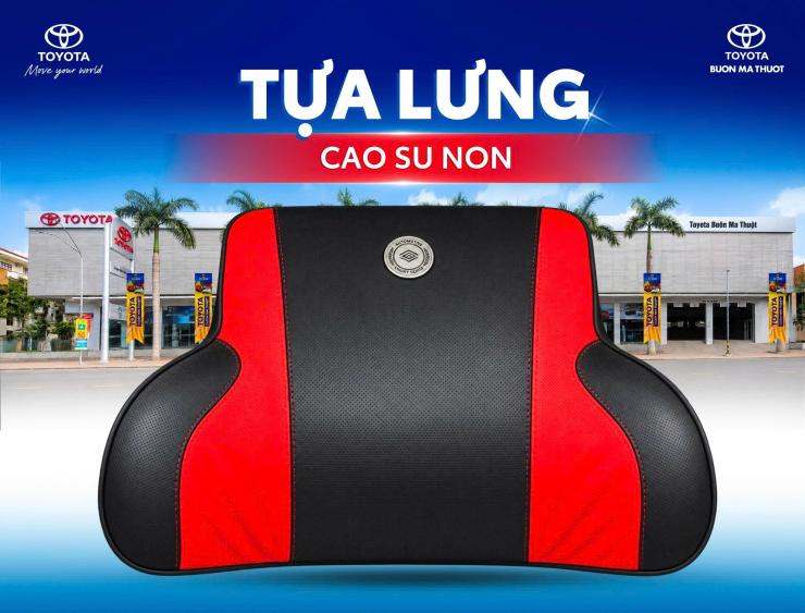 TỰA LƯNG CAO SU NON BỌC DA: PHỤ KIỆN TIỆN ÍCH CHO KHÔNG GIAN NỘI THẤT Ô TÔ