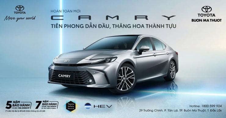 RA MẮT TOYOTA CAMRY HOÀN TOÀN MỚI – TIÊN PHONG DẪN ĐẦU, THĂNG HOA THÀNH TỰU