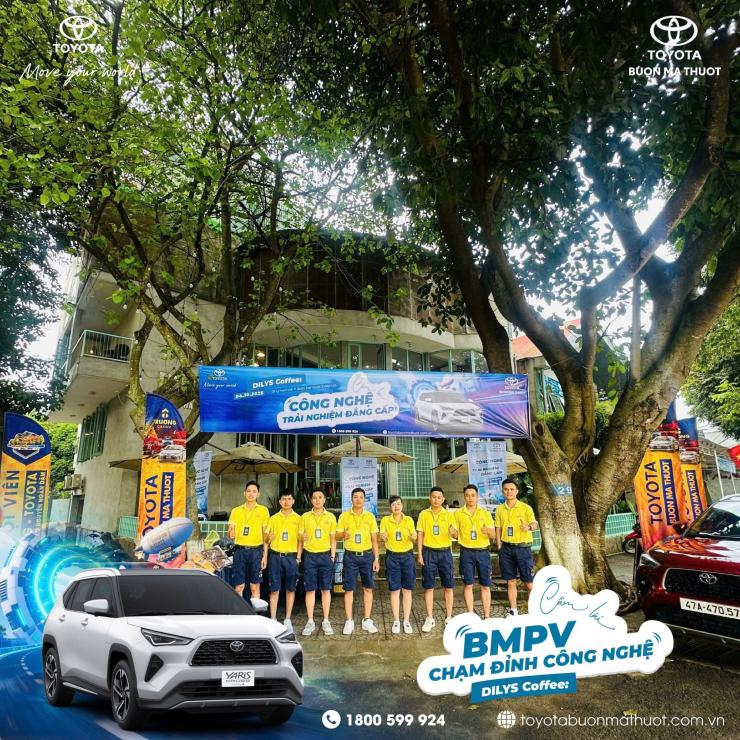 CẢM ƠN QUÝ KHÁCH ĐÃ THAM GIA SỰ KIỆN LÁI THỬ BMPV – CHẠM ĐỈNH CÔNG NGHỆ CÙNG TOYOTA BUÔN MA THUỘT