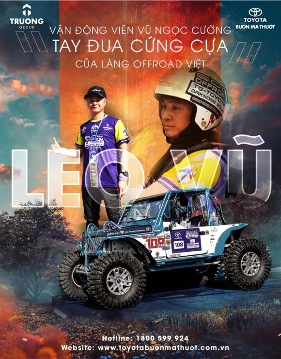 VĐV VŨ NGỌC CƯỜNG – TAY ĐUA “CỨNG CỰA” CỦA LÀNG OFFROAD VIỆT