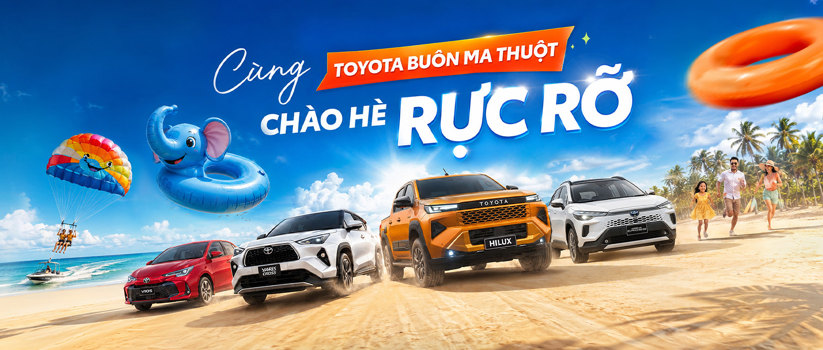 CÙNG TOYOTA BUÔN MA THUỘT CHÀO HÈ RỰC RỠ